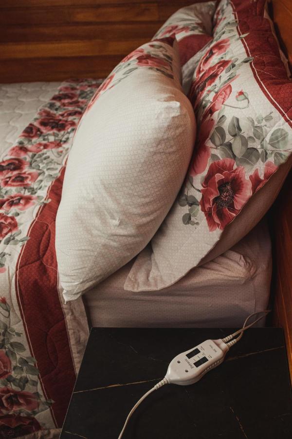Chale Romantico Com Banheira De Hidromassagem E Lareira Bom Retiro  Exterior foto
